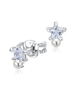 CZ Stud Earrings STS-3202